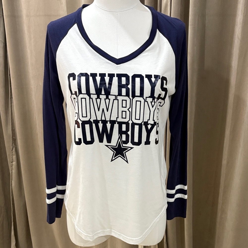 Cowboys Long Sleeve Raglan Tee